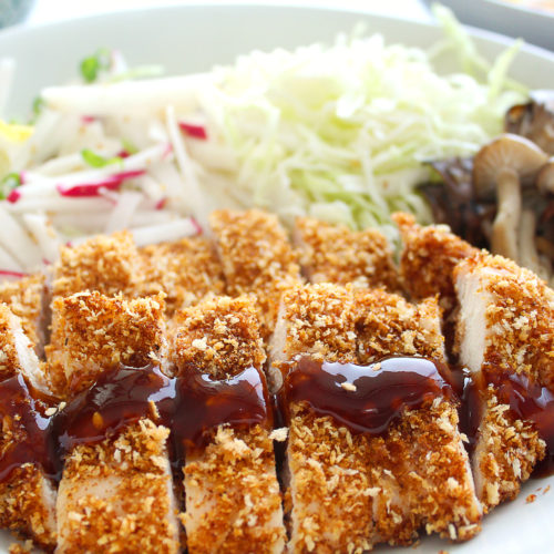 Baked Chicken Katsu – Hungry Ris